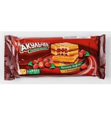 Вафли венские с земляникой