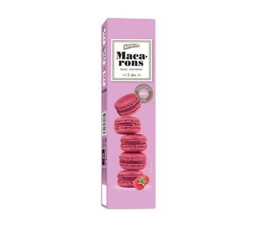 ВВ Акульчев Macaron со вкусом малины 0,72 кг ВВ Акульчев Macaron со вкусом малины 0,72 кг