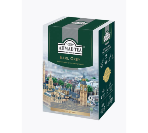 ЧАЙ AHMAD TEA EARL GREY 200ГР