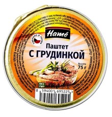 НАМЕ Паштет с грудинкой