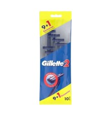 Gilette 2 Бритвы однраз.8+2шт