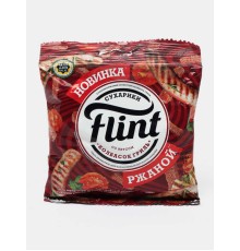 Сухарики ржаныеТМ Flint со вкусом колбаски 100 гр