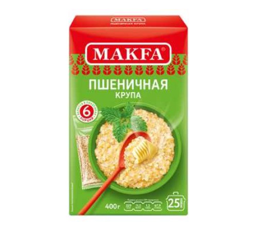 Makfa Крупа пшеничная "Полтавская" 400гр