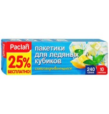 Пакетики для приготовления 240 ледяных кубиков 25%