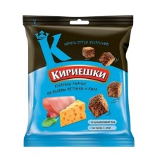 Сухарики сибирский берег кириешки с ветчиной и сыром 40г
