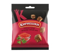Сухарики сибирский берег кириешки с красной икрой 40г