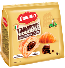 Мини Круассаны-Шокол. Яшкино 180гр