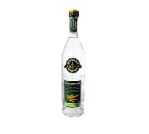 Водка зеленая марка традиционная рецептура 0.5л 40% New (ЗАО лвз топаз)