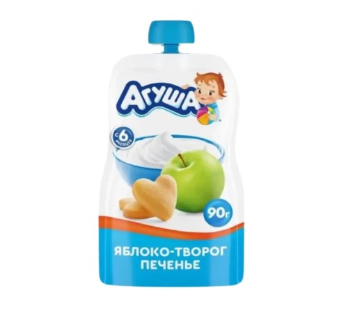 Аг.Ябл-Творог-Печ.90гр