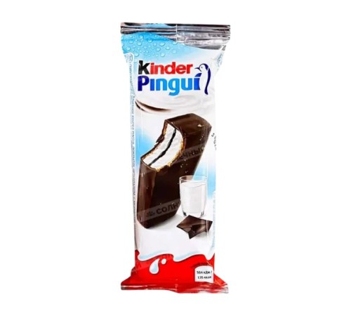 Пирожное kinder pingui бисквитное с молочной начинкой 30г мяг/уп