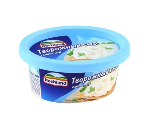 Сыр Hochland творожный сливочный 55% 140г пл/ст