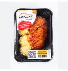 Шницель куриный с картофелем ДФЗ
