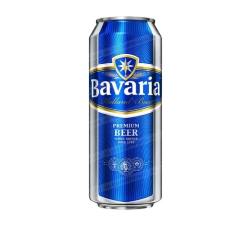 ПИВО "Bavaria Holland Beer" cветлое ж/б 0,45л