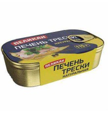 Печень трески натуральная ключ 115гр