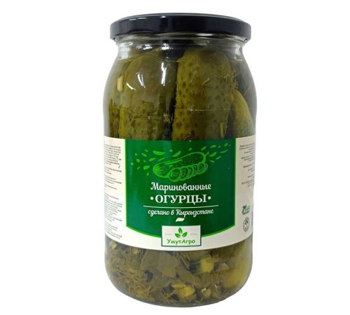 Огурцы маринованные 900мл Огурцы маринованные 900мл