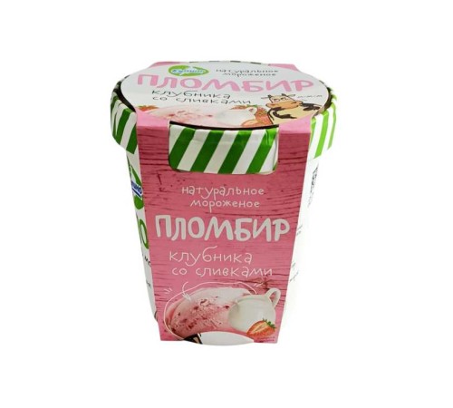 Мороженое-Ведерко из Молочн Края пломбир с клуб 270гр