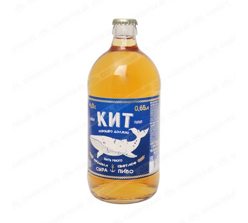 Пиво Большой Кит свет.ст.0,65л