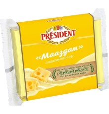 Сыр Мастер Бутерброда Мааздам 150 гр 40%