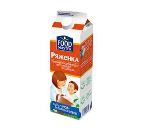 Ряженка Food master 2.5% tetrapak 1л