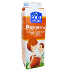 Ряженка Food master 2.5% tetrapak 1л