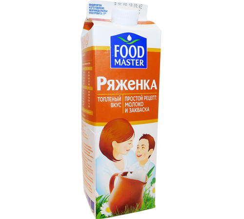 Ряженка Food master 2.5% tetrapak 1л