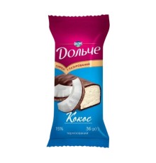 Сырок глазированный Дольче ФМ кокос 15% 0,36кг