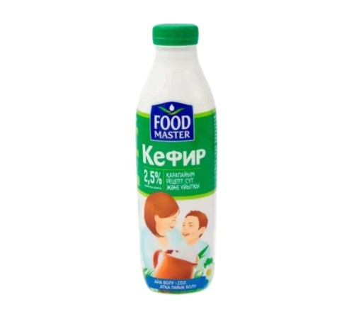 КЕФИР 2.5% ФУДМАСТЕР П/Б 0.9Л