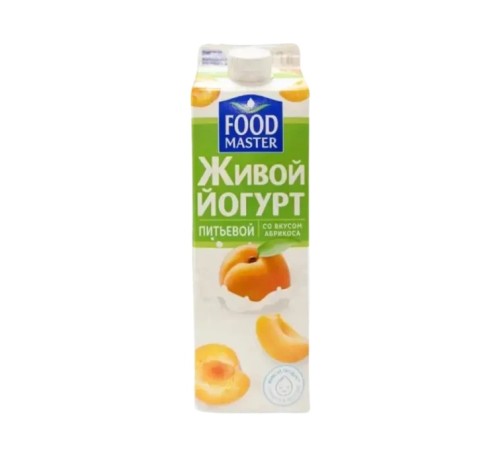 Food Master/Йогур абрикос 2%  0,9гр