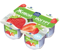 Йогурт ФМ Клубника 1,5%