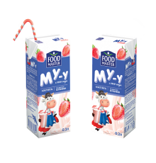 Молочный коктейль Му-у 0.200 мл Клубника