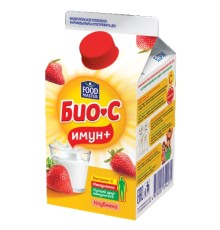 Биойогурт Био-С клубника 0,45