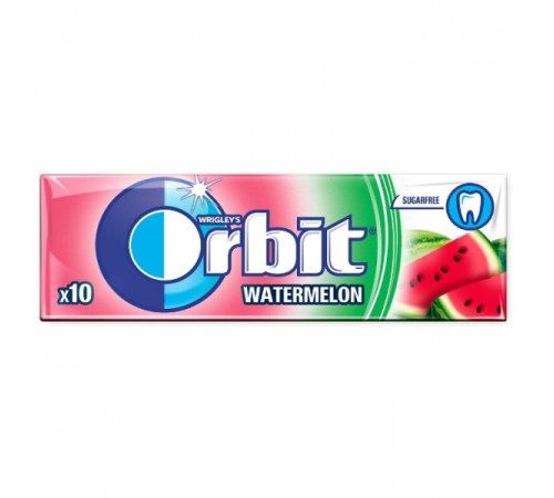 Жевательная резинка wrigley's Orbit winterfresh подушечки №10