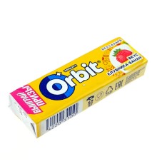Жевательная резинка wrigley's Orbit клубника банан 13.6г м/у