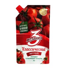 Кетчуп "3 желания" "Классический" 250 гр доз