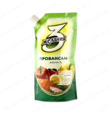 Майонез "3 желания" "Провансаль" 380гр доз