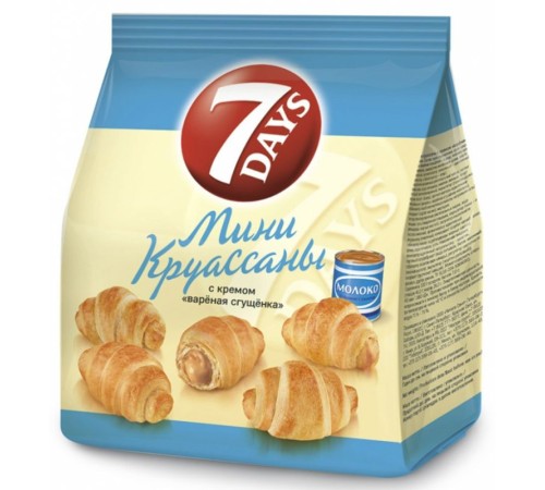 Мини Круассаны-Сгущ. 7 DAYS 200гр
