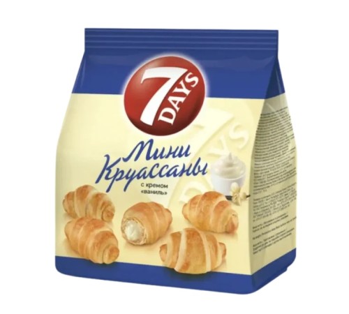 Мини Круассаны-Сгущ. 7 DAYS 200гр