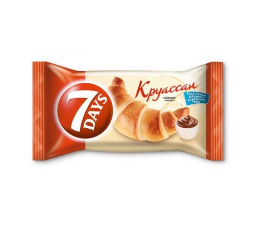 7DAYS 65г мини Круассаны со вкусом какао