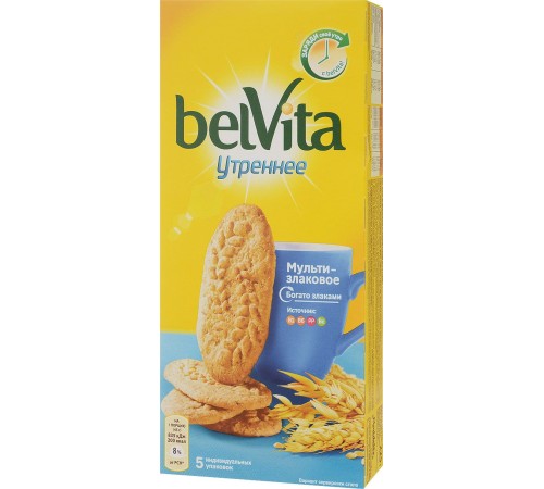 Бельвита 225г со злаковыми хлопьями
