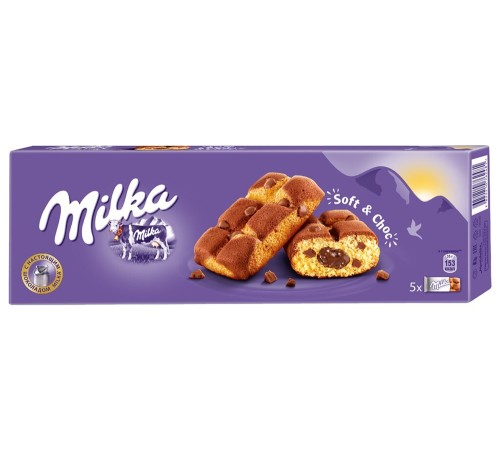 Пирожн.Milka-Шок.Нач.175гр