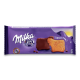 Печенье milka покрытое молочным шоколадом 200г м/уп