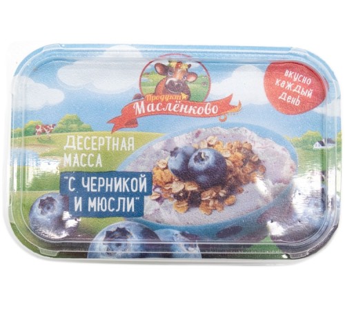 Творожная масса "Черника Мюсли" 350 гр