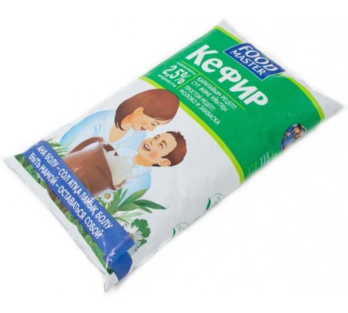 Кефир фуд Мастер 2.5% tetrapak 1л