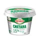 Сметана Президент 15% 200мл пл/ст Павлодар