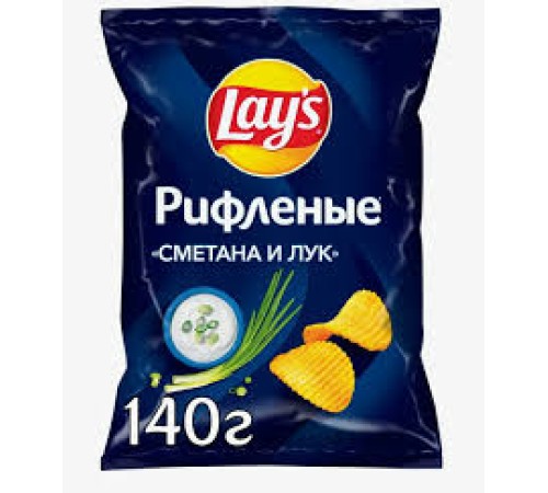 Чипсы Lays Смет-Лук 140гр