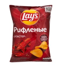 Чипсы Lays Лобстер Рифл.140 гр
