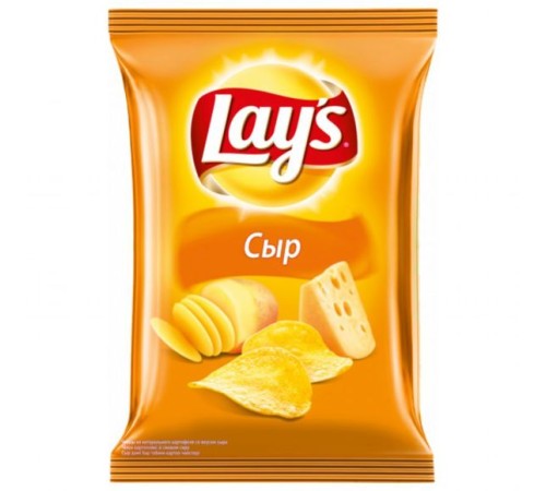 Чипсы Lays Сыр 140гр