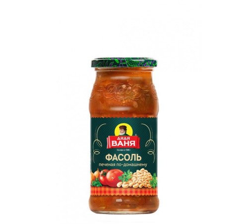 Фасоль дядя ваня печеная по-домашнему с/б 480г х 8