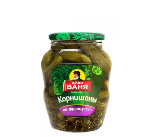 Корнишоны Дядя Ваня по-французски 680гр