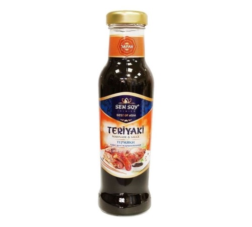 Соус sen soy терияки для маринования 320г стекло